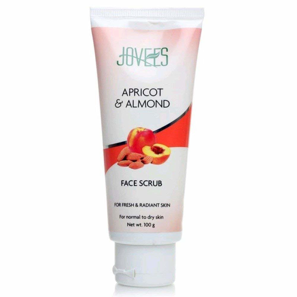 jovees apricot and almond face scrub