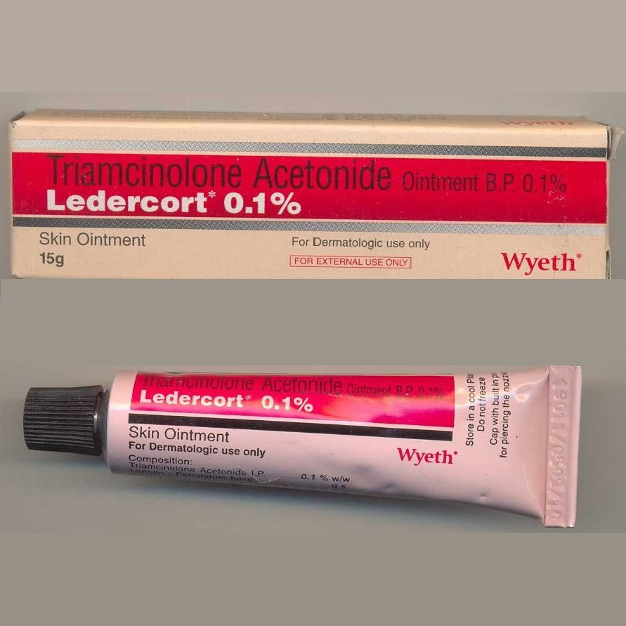 LEDERCORT 0.1 Ointment 15gm