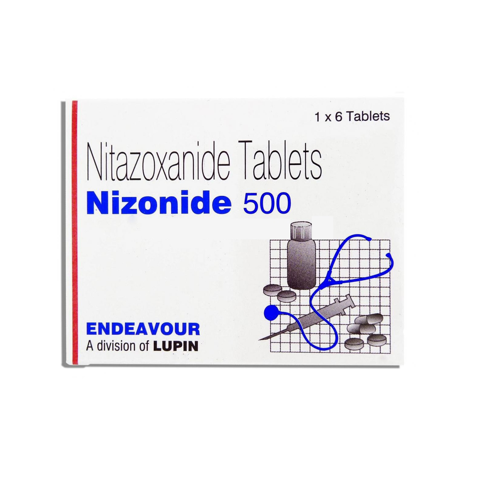 NIZONIDE 500mg Tablet 6s