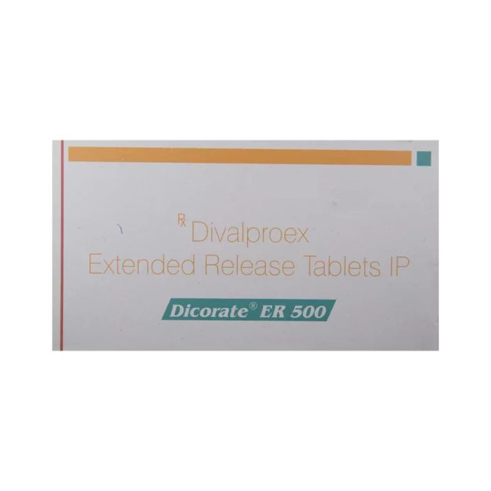 DICORATE ER 500mg Tablet 10s