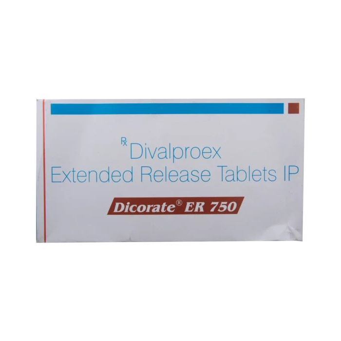 DICORATE ER 750mg Tablet 10s