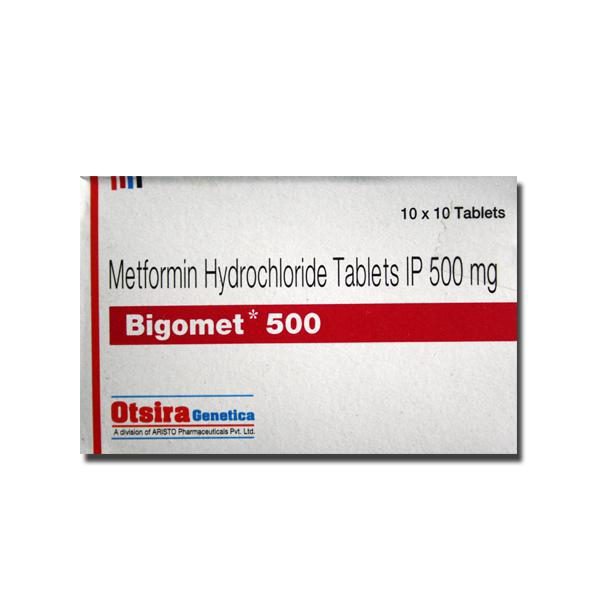 BIGOMET 500mg Tablet 10s