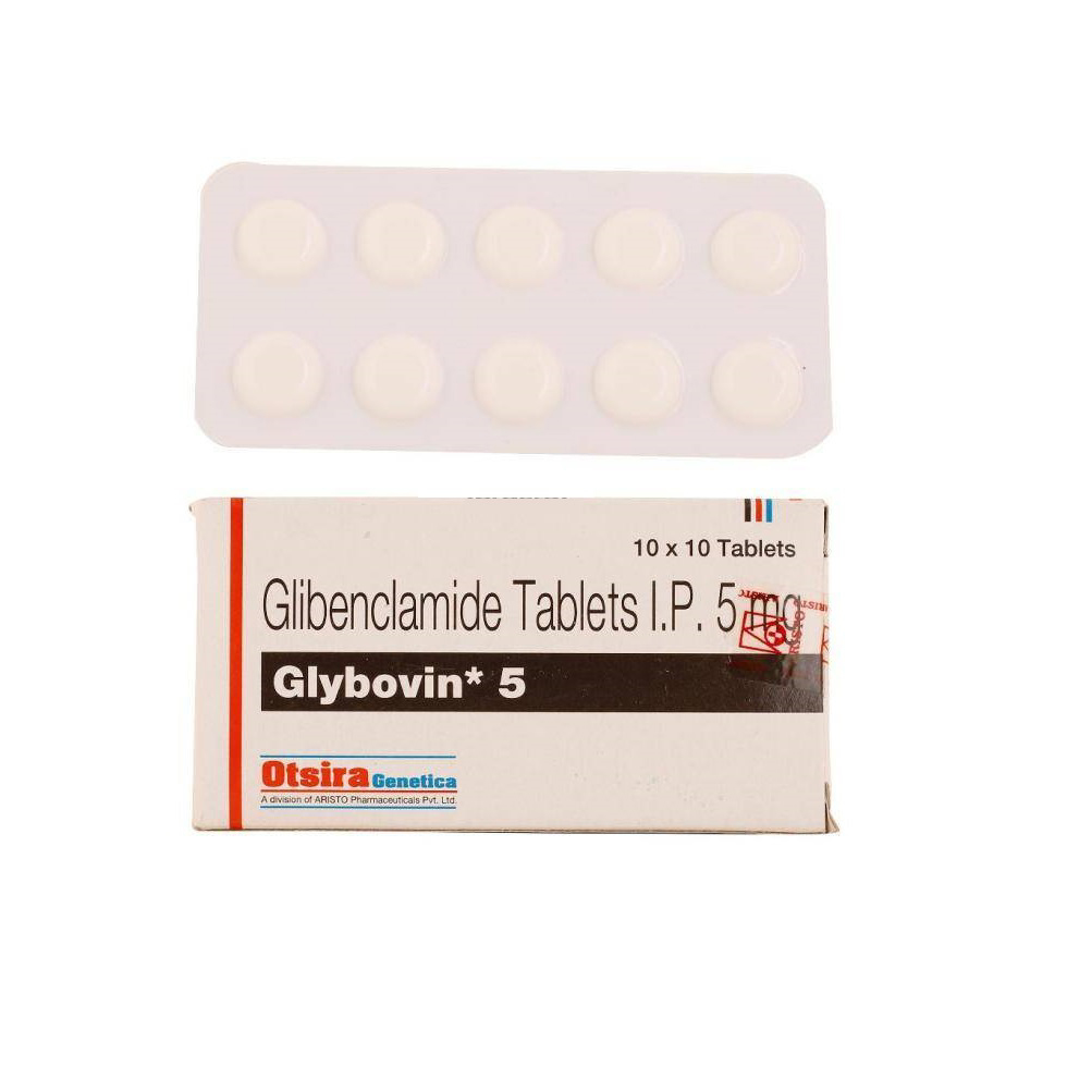 GLYBOVIN 5mg Tablet 10s