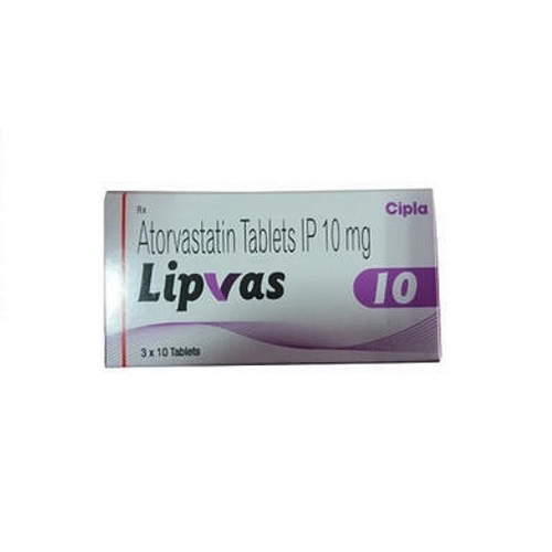 LIPVAS 10mg Tablet 10s