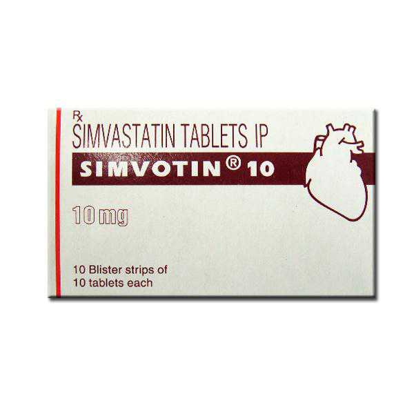 SIMVOTIN 10mg Tablet 10s