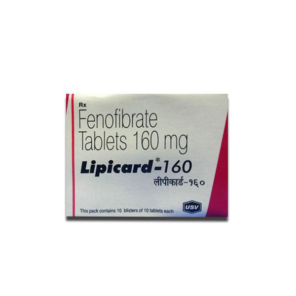 LIPICARD 160mg Tablet 10s