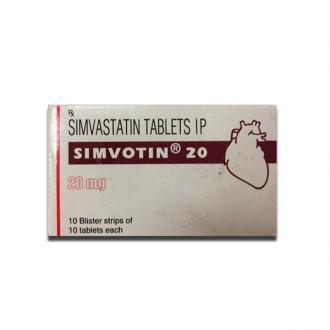 SIMVOTIN 20mg Tablet 10s