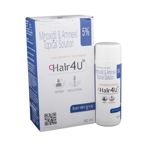 Hair 4U 5% Spray/Solution 60ml