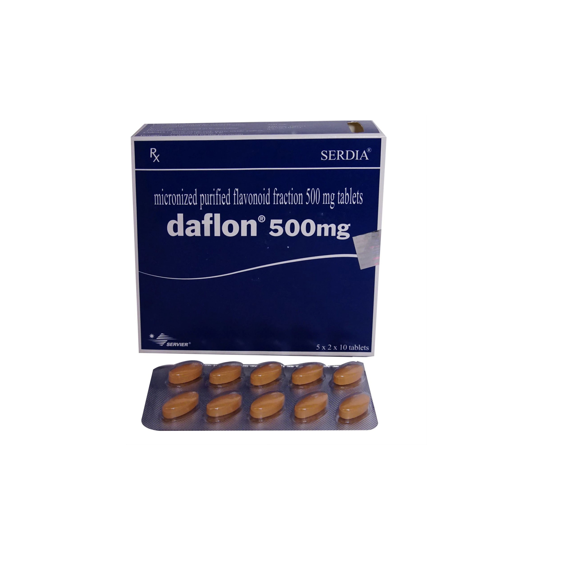 Daflon 500mg Tablet 10S