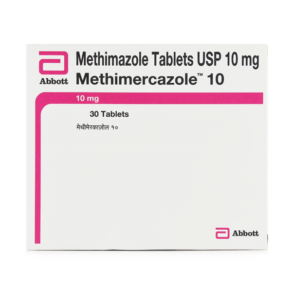 METHIMERCAZOLE 10mg Tablet 30s