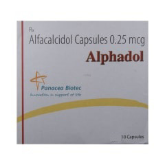 Alphadol 0.25Mcg Capsule 10S