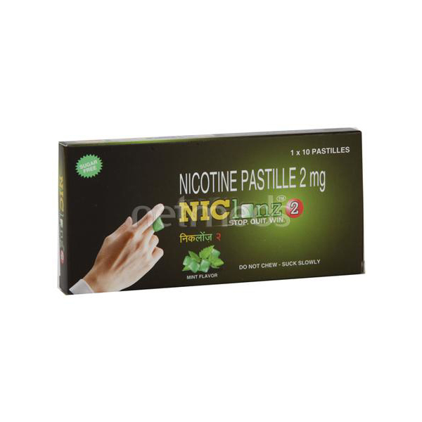 Niclonz 2 Sugar Free Mint Flavor Pastille 10S