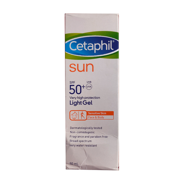 cetaphil sun spf 50 light gel