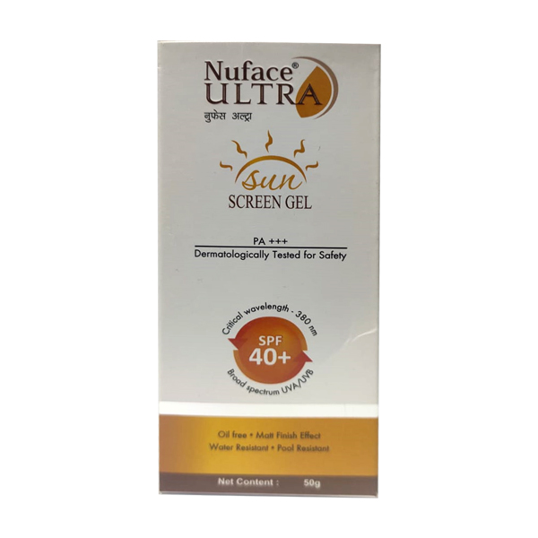 NUFACE ULTRA SUNSCREEN PA+++ SPF40+ Gel 50gm