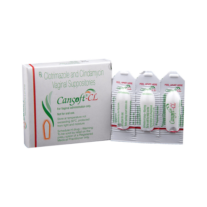 Cansoft CL Vag Suppository 3S