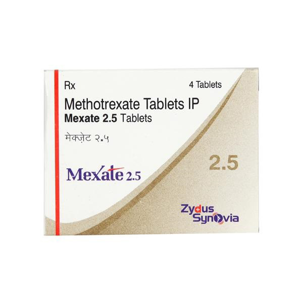 Mexate 2.5mg Tablet 4S