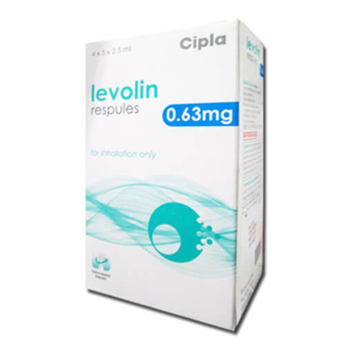 Levolin 0.63mg Respule 5X2.5ml