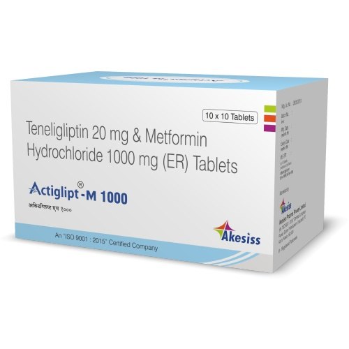 ACTIGLIPT M 1000mg Tablet