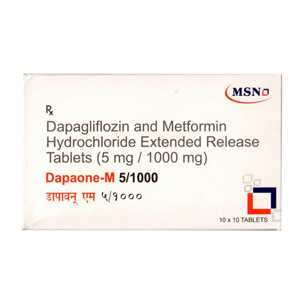DAPAONE M 5/1000 Tablet