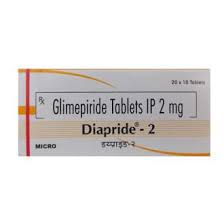 DIAPRIDE 2mg Tablet