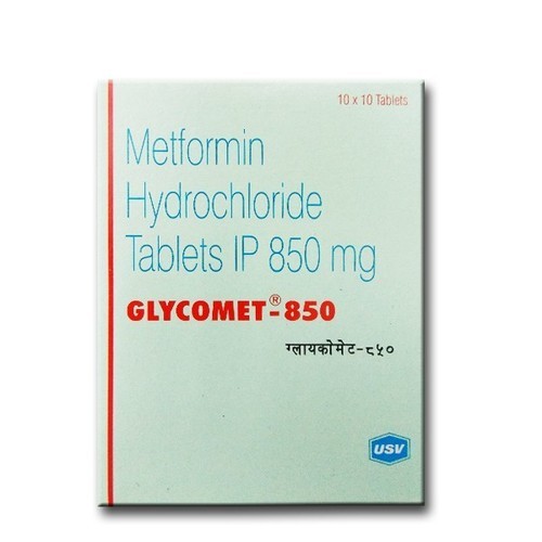 GLYCOMET 850mg Tablet
